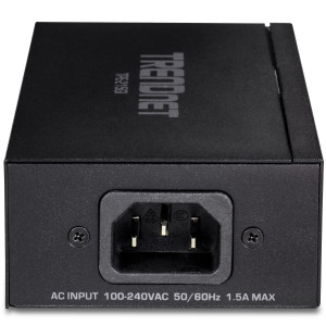 TRENDnet TPE-215GI 2.5 Gigabit PoE+ Injector, 30W power, Wall mount, Integrated power supply